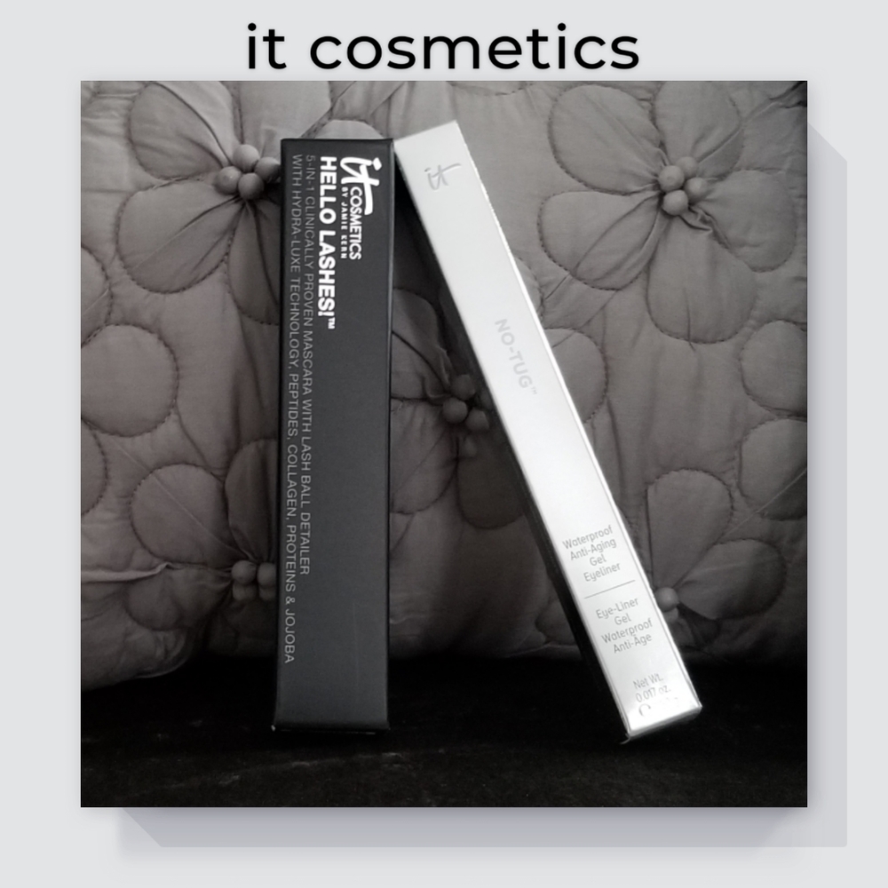 NIB IT Cosmetics Mascara & Eyeliner Gel Duo